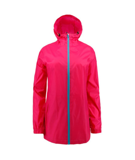 Chubasquero de Montaña Joluvi Rain Pack Mujer Fuxia/Azul...