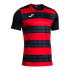 Camiseta Joma Europa Vi Negro Rojo Hombre