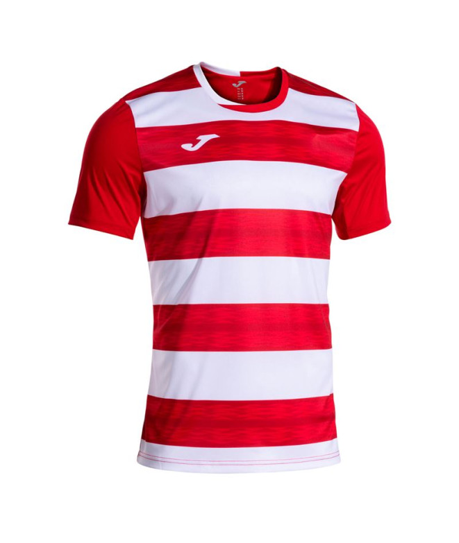 Camiseta Joma Europa Vi Rojo Blanco Niño