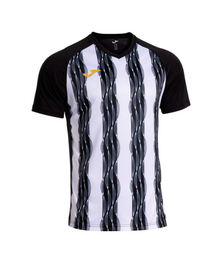 Camiseta Joma Inter V Negro Blanco Niño