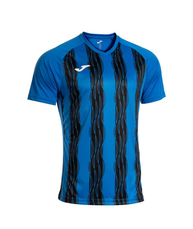 Camiseta Joma Inter V Royal Negro Niño