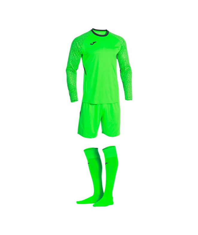 Conjunto de Fútbol Joma Zamora X Gk Verde Fluor...