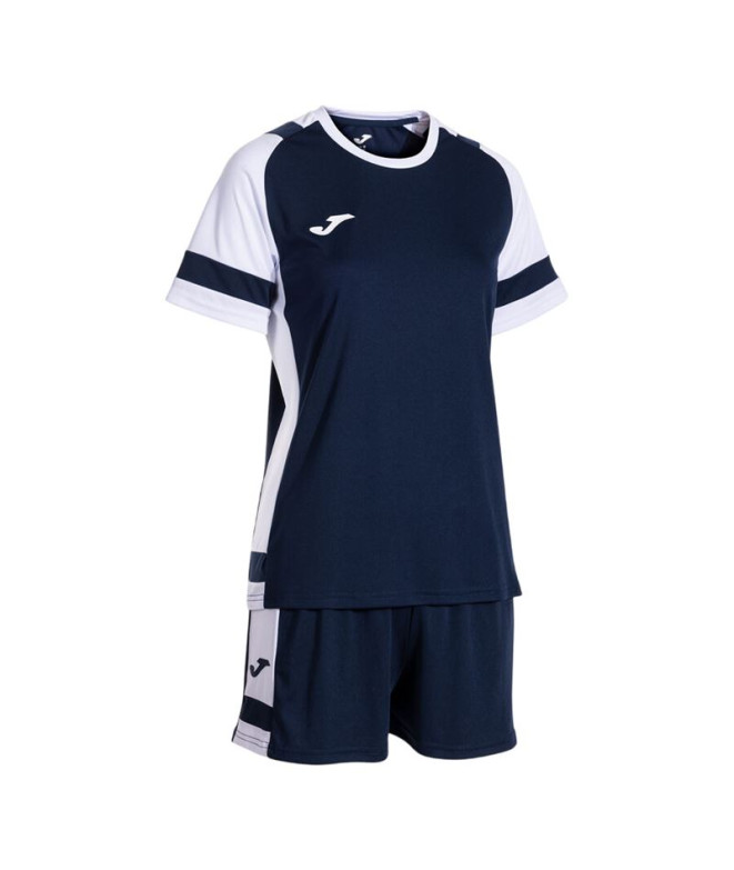 Conjunto de Fútbol Joma Lider Mujer Azul...