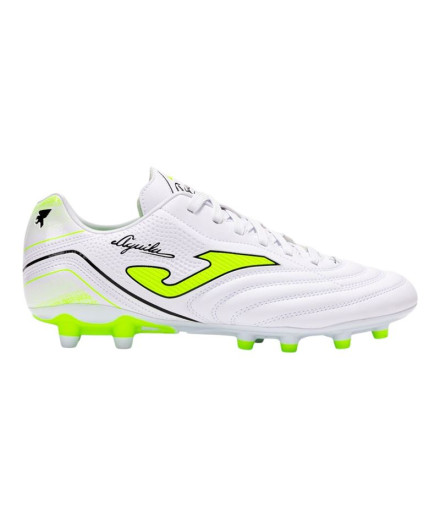 Botas De Fútbol Joma Aguila 2502 Blanco Firm Ground Hombre