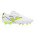Botas De Fútbol Joma Aguila 2502 Blanco Firm Ground Hombre