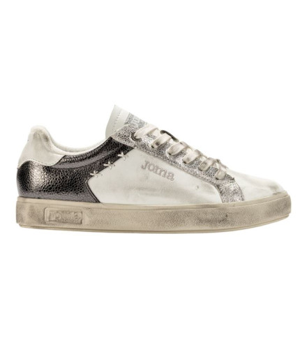Zapatillas Joma C.Sunset Lady 2512 Blanco Plata Mujer