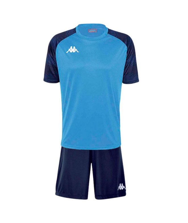Camiseta Fútbol Kappa Daverno Hombre Azul...
