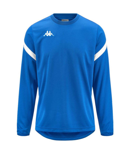 Sudadera Fitness Kappa Dolvano Hombre Azul zafiro/Blanco