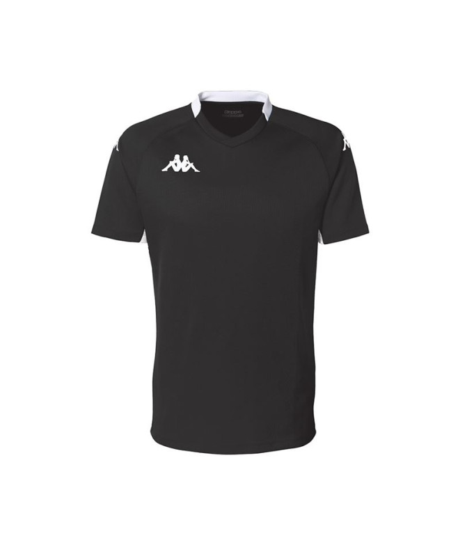 Sudadera Rugby Kappa Bemi Hombre Negro/Blanco