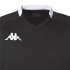 Sudadera Rugby Kappa Bemi Hombre Negro/Blanco