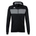 Sudadera Kappa Dacciozi Hombre Black/Grey Melange