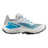 Zapatillas de Trail Salomon Genesis W White/Lunar Rock/Transcend Blue Mujer