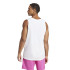 Camiseta adidas SL Tank Hombre Blanco/Negro