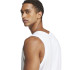 Camiseta adidas SL Tank Hombre Blanco/Negro