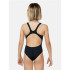 Bañador de Natación Aquarapid Costume Intero Nero Niña