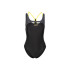 Bañador de Natación Aquarapida Costume Intero Black/Black Mujer