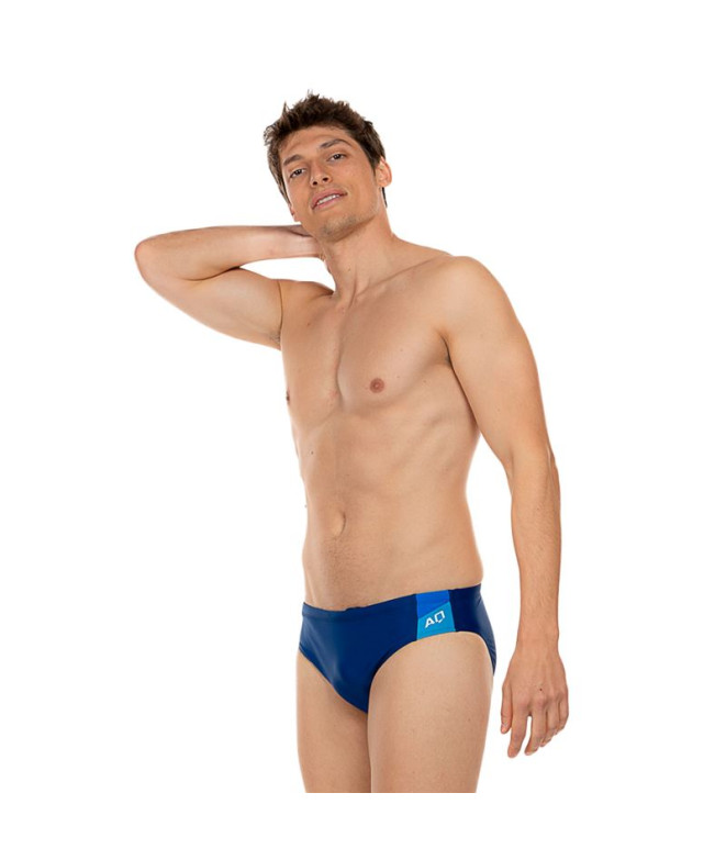 Bañador De Natación Aquarapida Costume Slip Blu...