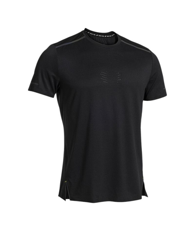 Camiseta De Pádel Joma Ranking Negro Niño