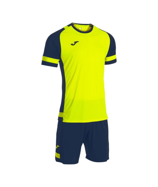 Conjunto de Fútbol Joma Lider Amarillo Flúor...