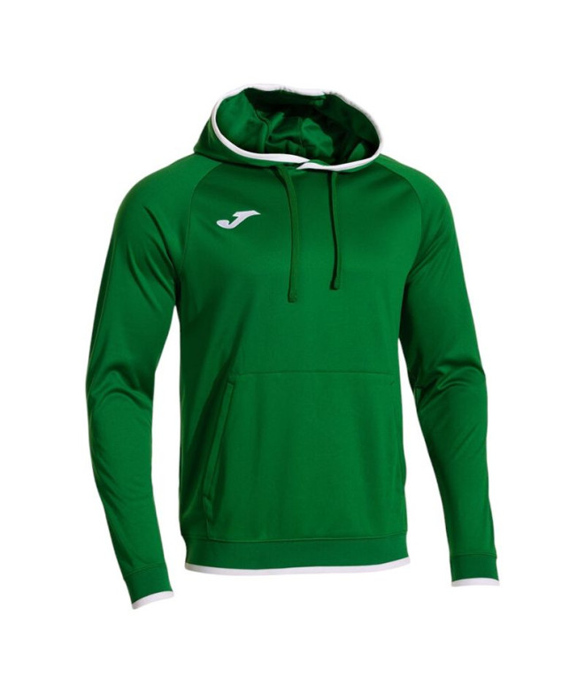 Sudadera Joma Combi Premium Verde Blanco Niño