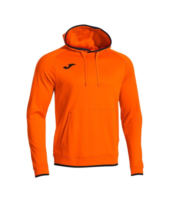 Sudadera Joma Combi Premium Naranja Negro Niño