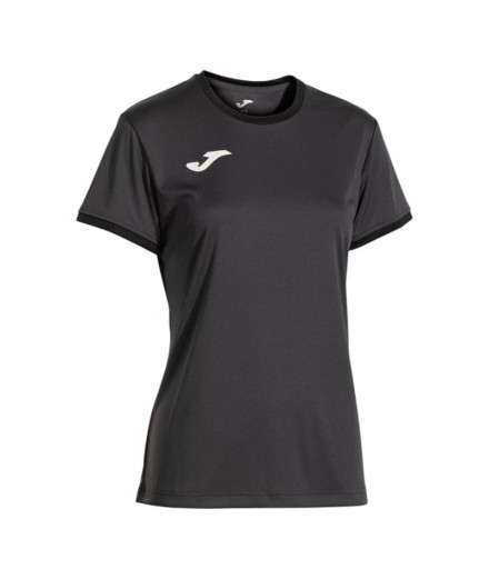 Camiseta Joma Combi Premium Antracita Negro Mujer