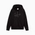 Sudadera Puma Essentials Script Comfort H Mujer Negro