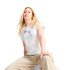 Camiseta Puma Graphics Floral Cat Mujer Blanco