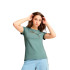 Camiseta Puma Graphics Floral Cat Mujer Verde