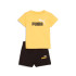 Chándal Puma Minicats Essentials Bebés Amarillo/Negro