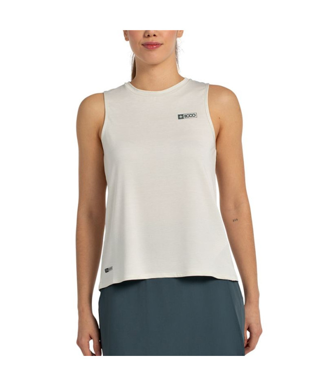 Camiseta de Montaña + 8000 Var Mujer Mujer Hueso
