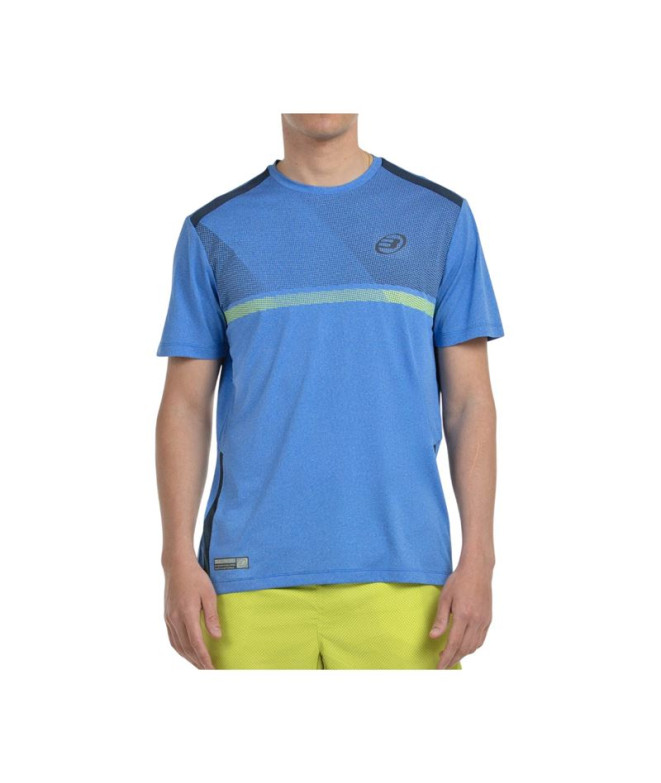 Camiseta de Padel Bullpadel Bilao Hombre Azul...