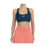 Top de Padel Bullpadel Eleve 25V Mujer Azul Tinta