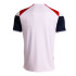 Camiseta Joma Danubio Blanco Rojo Hombre
