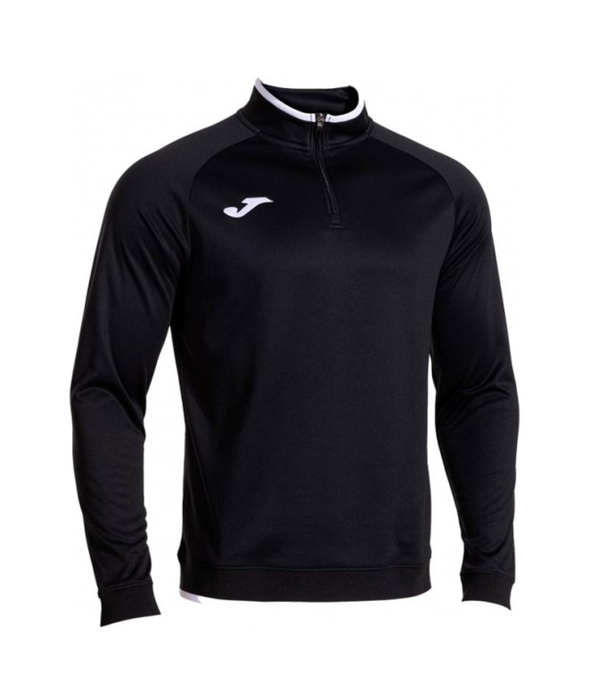 Sudadera Joma Combi Premium Negro Blanco Niño