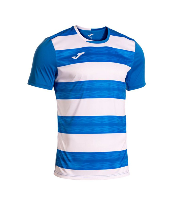 Camiseta Joma Tiger VII Royal Blanco Niño