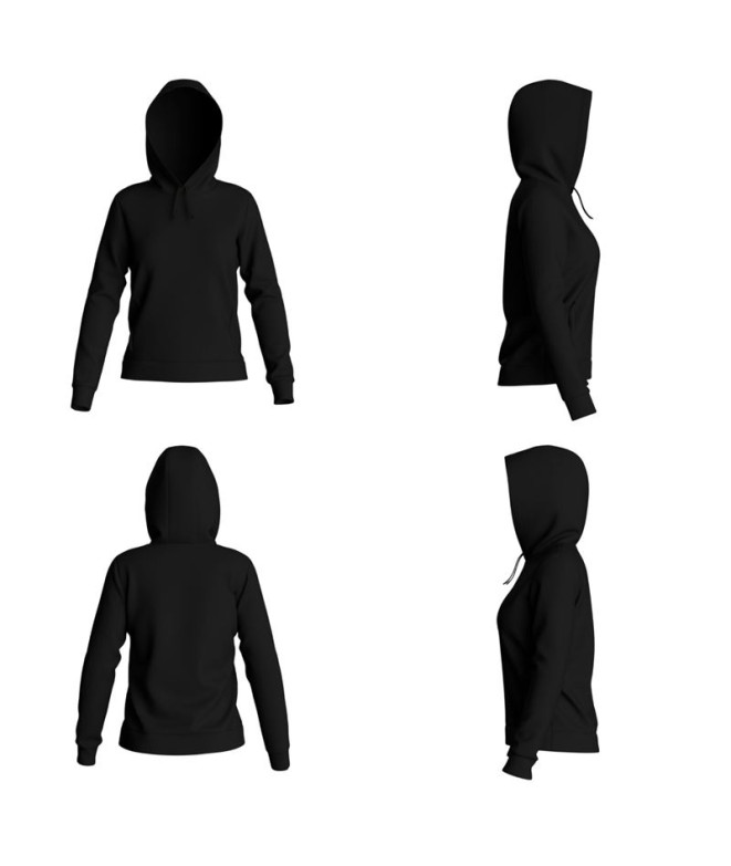 Sudadera Kappa Jalva Mujer Black