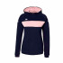 Sudadera Kappa Daccia Mujer Blue Marine/Pink