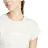 Camiseta adidas Linear Sj Mujer Crema