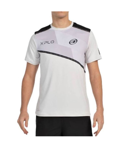 Camiseta de Padel Bullpadel Dinneno 25V Hombre Gris Perla