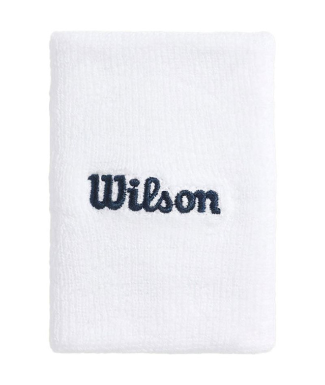 Muñequera de Tenis Wilson Wide Terry Wristbands...
