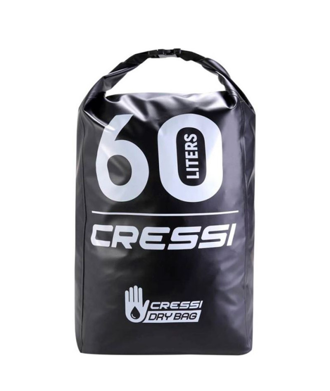 Mochila Dry Pvc Negro 60Lts Cressi