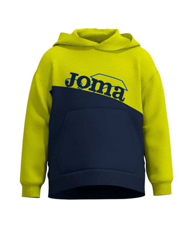 Sudadera Joma Con Capucha Park Marino Lima Niño