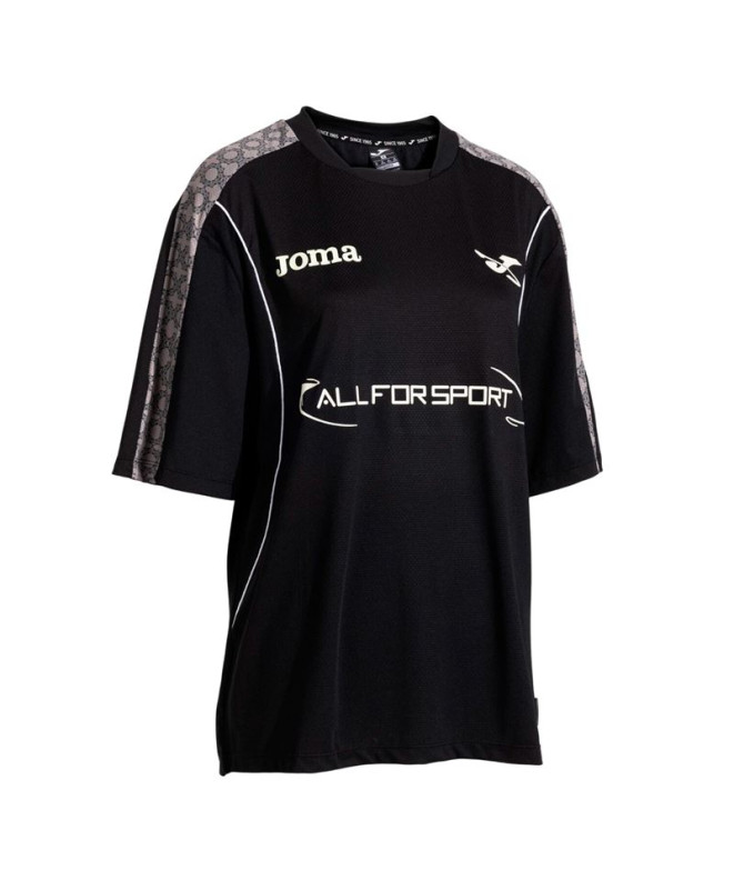 Camiseta Joma Manga Corta U-Tribe Negro