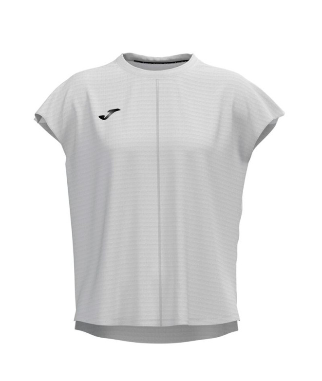 Camiseta de Pádel Joma Ranking Blanco Niña