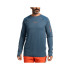 Camiseta Trx2 Pro Long Hombre Azul Marroquí