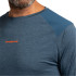 Camiseta Trx2 Pro Long Hombre Azul Marroquí