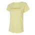 Camiseta de Montaña Trangoworld Azagra Th Mujer Amarillo Claro