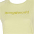 Camiseta de Montaña Trangoworld Azagra Th Mujer Amarillo Claro
