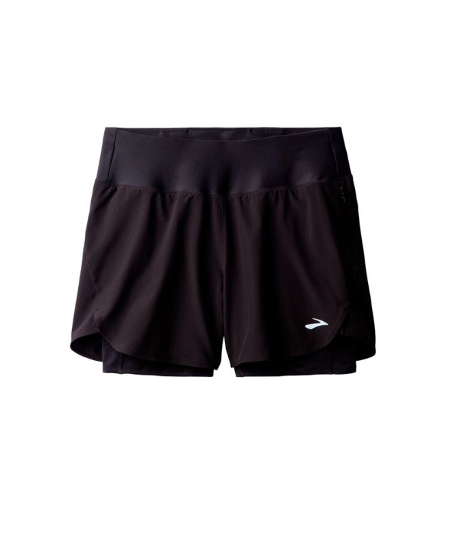 Pantalones de Running Brooks Chaser 5" 2-In-1...